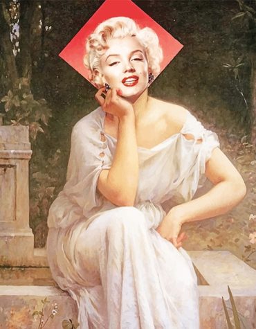 Marilyn Monroe Collage Paint By Numbers