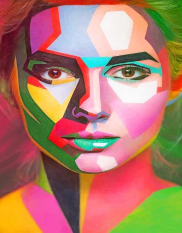 Colorful Face Expressions Paint By Numbers