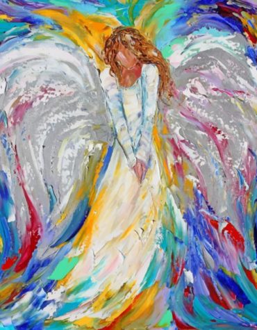 Colorful Angel Woman Paint By Numbers