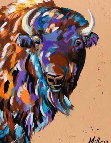 Great Bull Animal Paint By Numbers