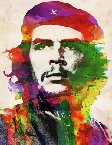 Che Guevara Vibrant Paint By Numbers