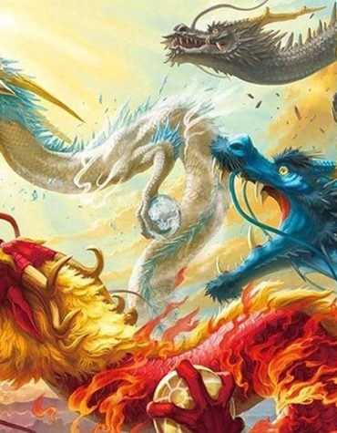 Mythological Dragons Paint By Numbers