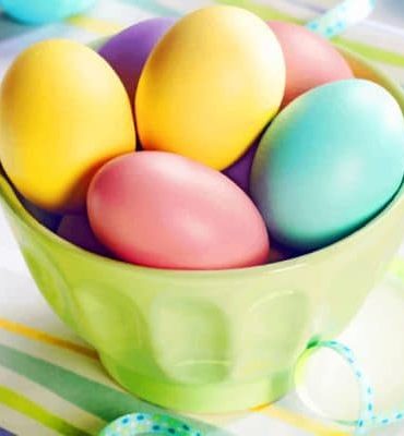 Colorful Easter Eggs Paint By Numbers
