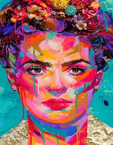 Frida Kahlo Colorful Masterpiece Paint By Numbers
