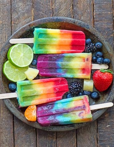 Rainbow Ice Cream Delight Paint By Numbers