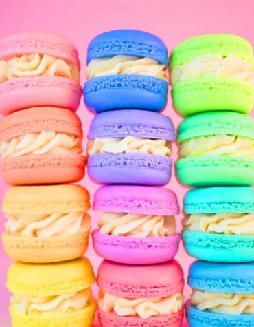 Colorful Sweets Delight Paint By Numbers