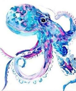 Colorful Octopus Animals Paint By Numbers