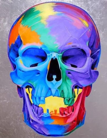 Colorful Skeleton Paint By Numbers