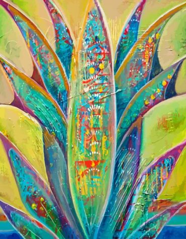 Blue Agave Masterpiece Paint By Numbers