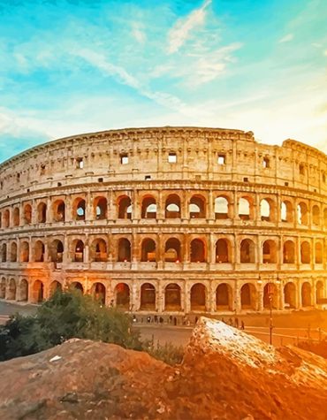 Colosseum Italian Monument Paint By Numbers