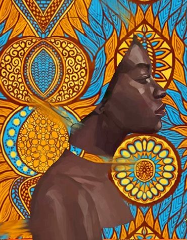 Contemporary African Women Paint By Numbers