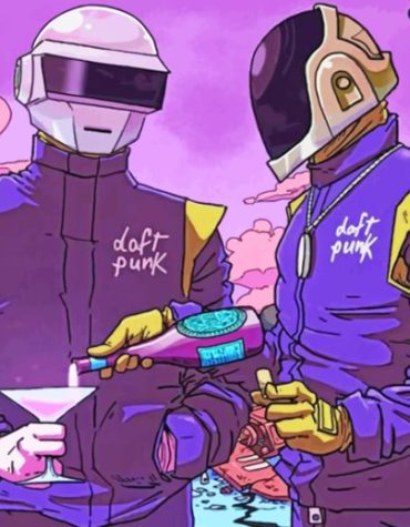 Daft Punk Illustration Paint By Numbers