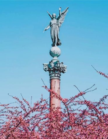 Langelinie Sculpture Scene Paint By Numbers