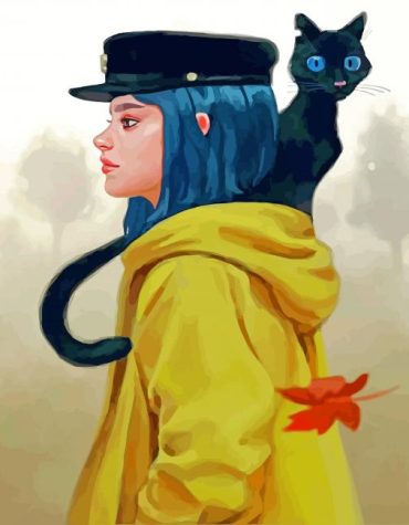 Coraline Black Cat Animation Paint By Numbers