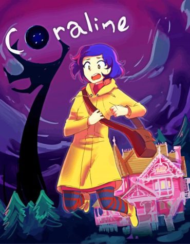 Coraline Cartoon Paint By Numbers