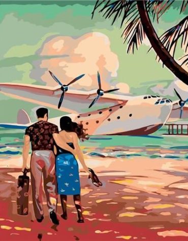 Romantic Island Getaway Paint By Numbers