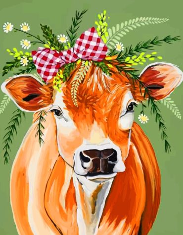 Charming Calf Paint By Numbers