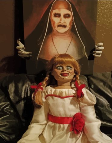 Creepy Annabelle Horror Paint By Numbers