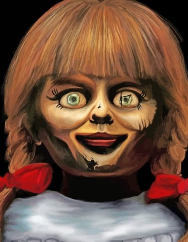 Creepy Annabelle Horror Paint By Numbers