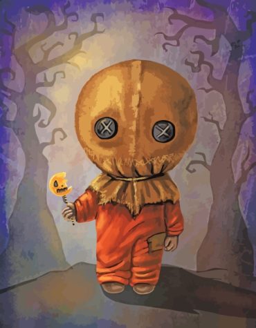 Sam Trick r Treat Horror Paint By Numbers
