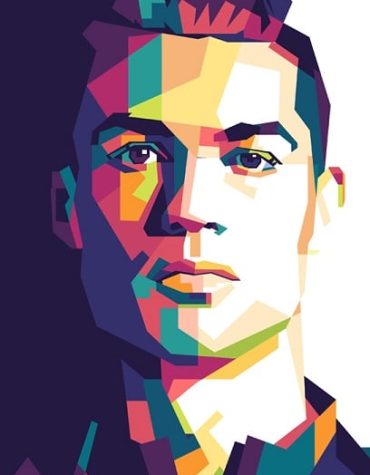 Cristiano Ronaldo Soccer Icon Paint By Numbers