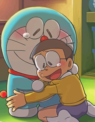 Cute Doraemon Animations Paint By Numbers