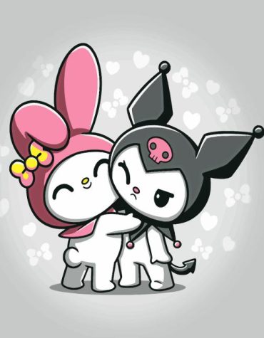 Kuromi Anime Style Paint By Numbers