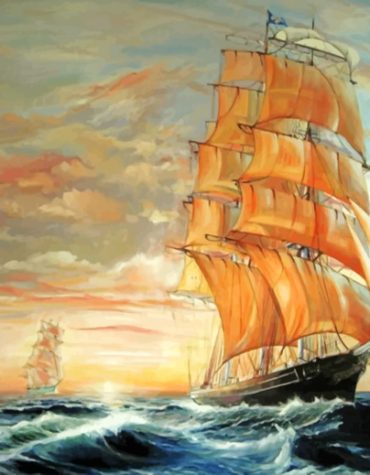 Cutty Sark Ocean Voyage Paint By Numbers