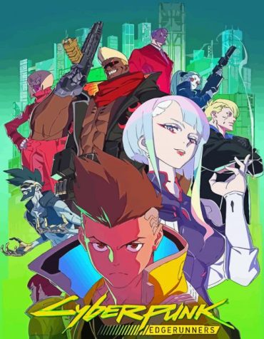 Cyberpunk Edgerunners Animated Series Paint By Numbers