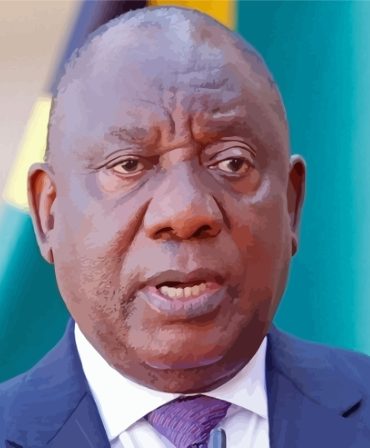 Cyril Ramaphosa Leadership Paint By Numbers