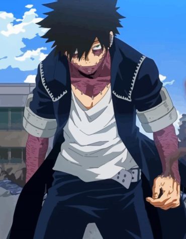 Dabi Anime Art Paint By Numbers