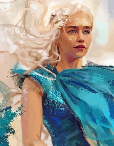 Daenerys Targaryen GOT Paint By Numbers