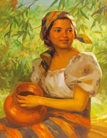 Dalagang Bukid Masterpiece Paint By Numbers