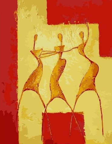 Dancers Pablo Picasso Abstract Art Paint By Numbers