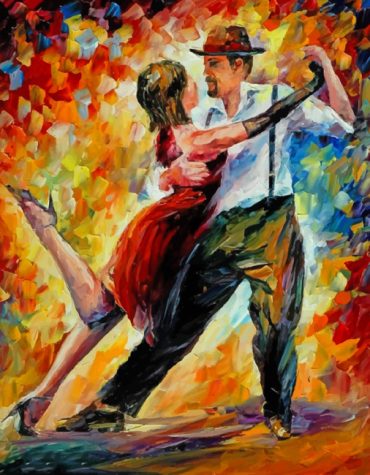 Dancing Lovers Romance Paint By Numbers