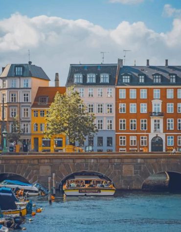 Copenhagen Cityscape Paint By Numbers