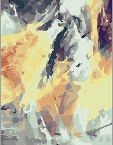 Dark Abstract Art Paint By Numbers