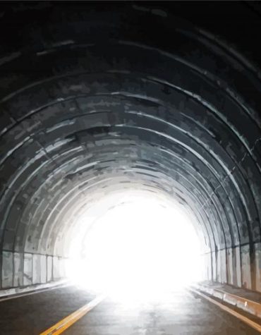 Dark to Light Roadway Paint By Numbers