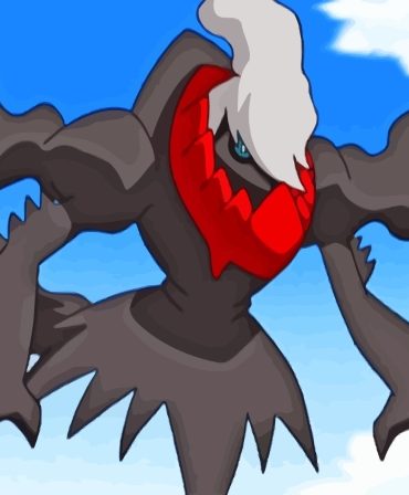 Darkrai Anime Adventure Paint By Numbers