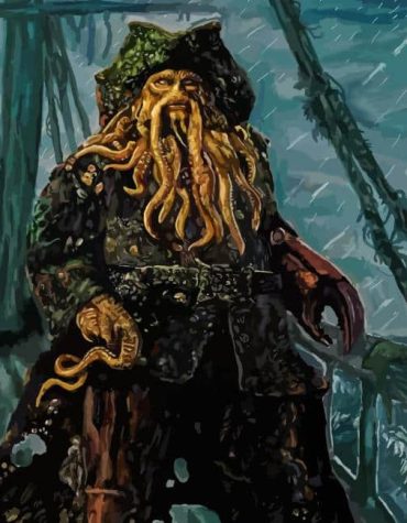Davy Jones Movie Icon Paint By Numbers
