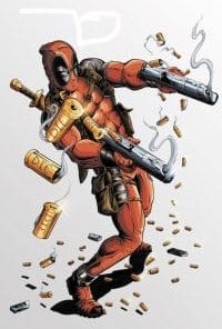 Deadpool Superhero Comics Paint By Numbers