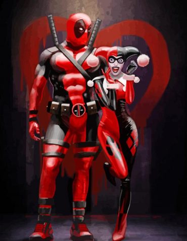 Deadpool Marvel Adventure Paint By Numbers