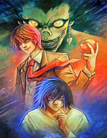 Death Note Anime Paint By Numbers