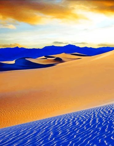 Death Valley Desert Landscapes Paint By Numbers