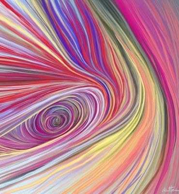 Depth Colorful Abstract Paint By Numbers