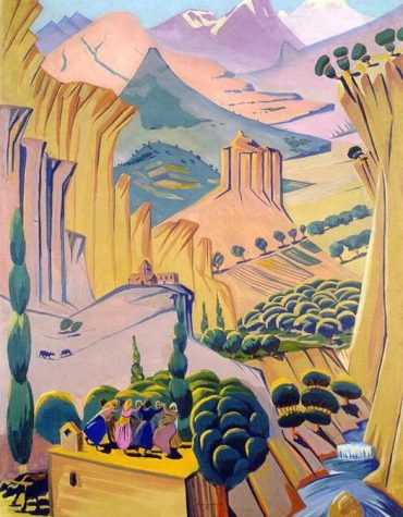 Desert Landscape Art Paint By Numbers