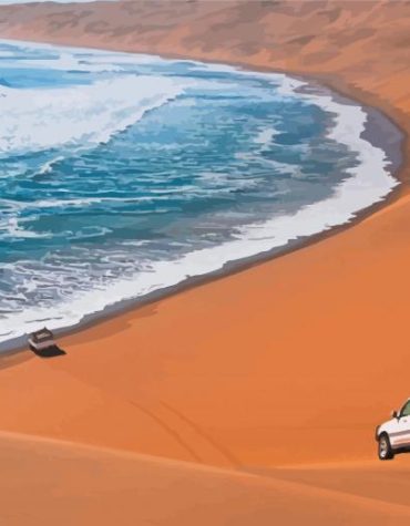 Desert Beach Adventure Paint By Numbers