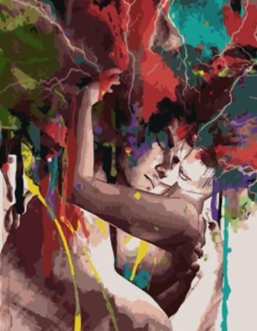 Romantic Couple Love Paint By Numbers