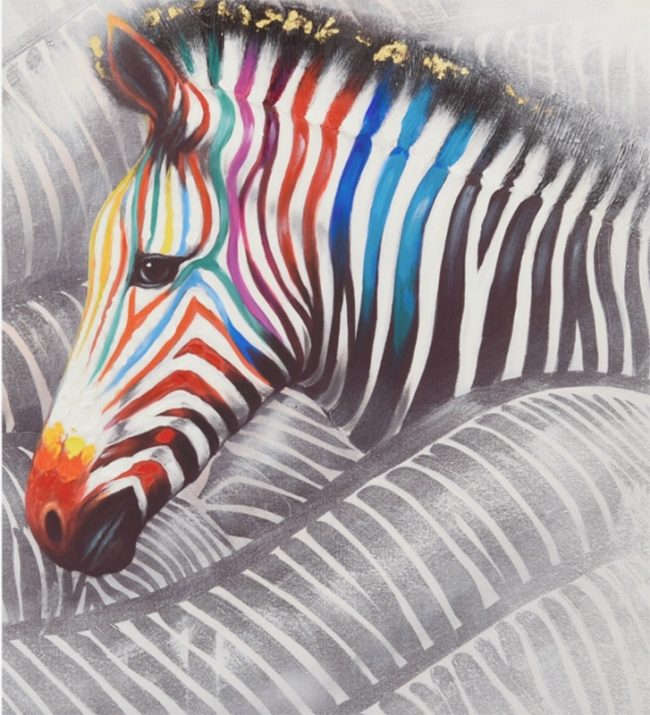 Unique Zebra Animal Paint By Numbers