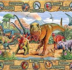 Dinosaur Artistry with T-Rex Paint By Numbers